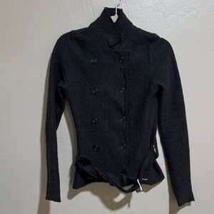 Free People 100% Merino wool jacket size small